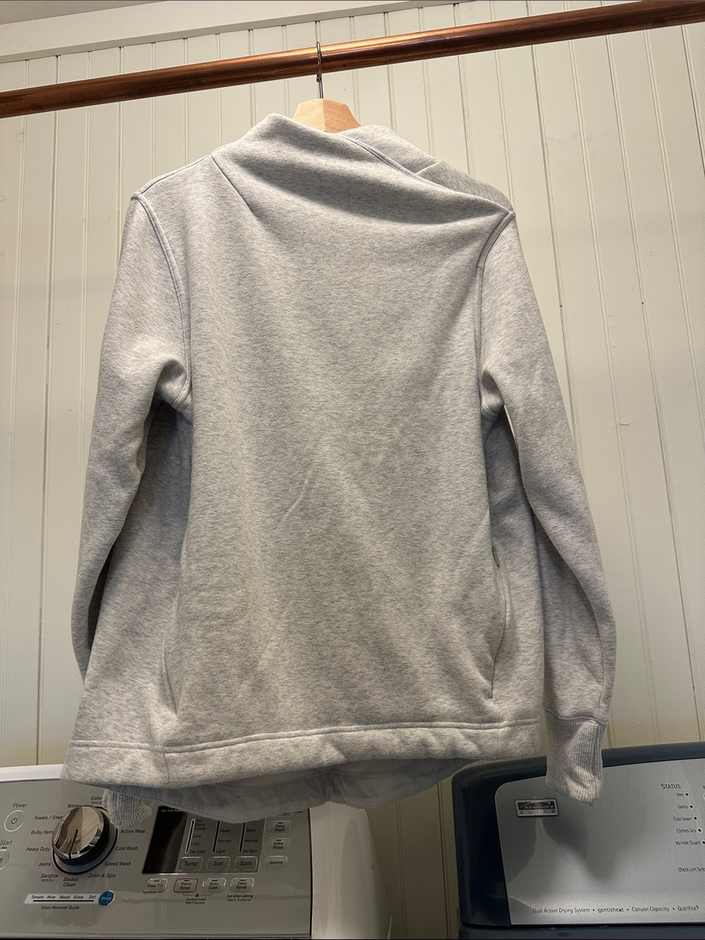 Athleta cozy Karma twist neck sweater medium